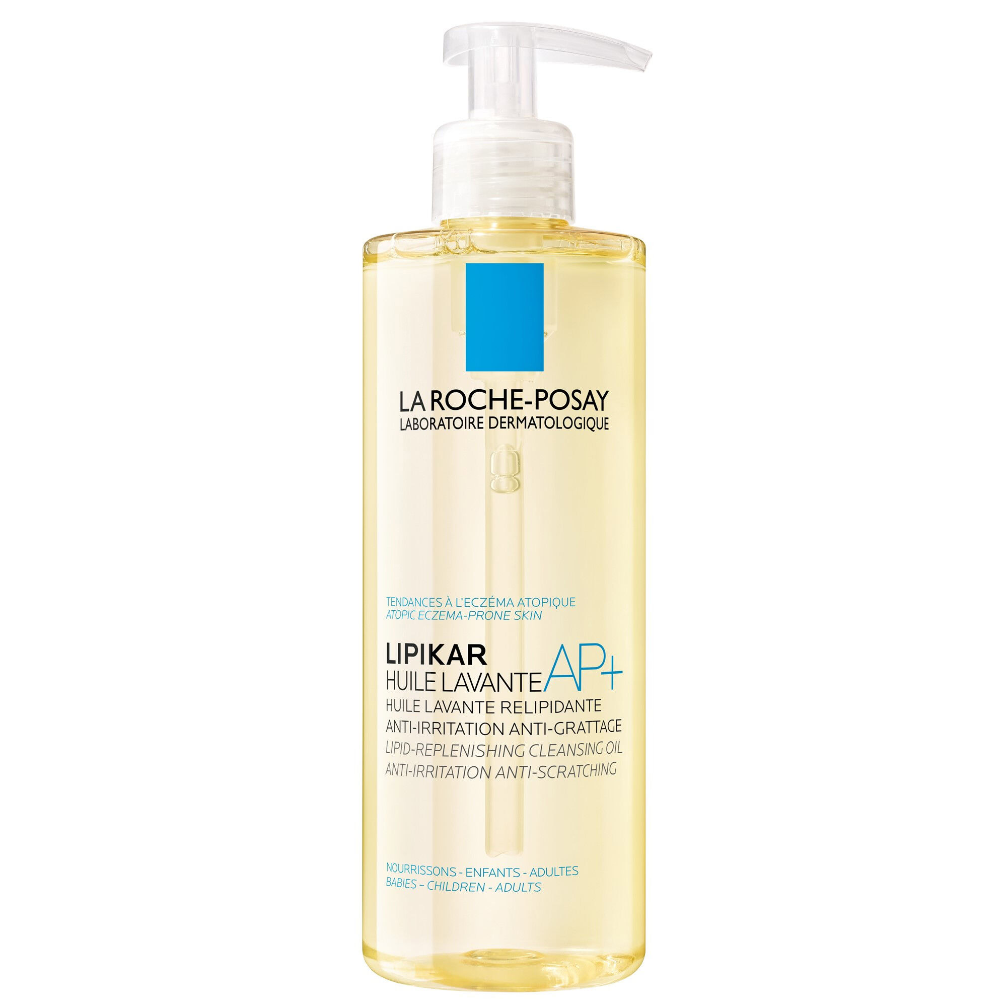 3337875656764_Lipikar-Cleansing-Oil_400ml_01_La-Roche-Posay La Roche Posay Lipikar AP+ Huile Lavante Peaux Tendance Eczema Atopiques 400ml – Image 1