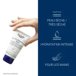 EUCERIN Urearepair Plus Crème Mains 5% Urée Réparatrice 75ml – Image 3