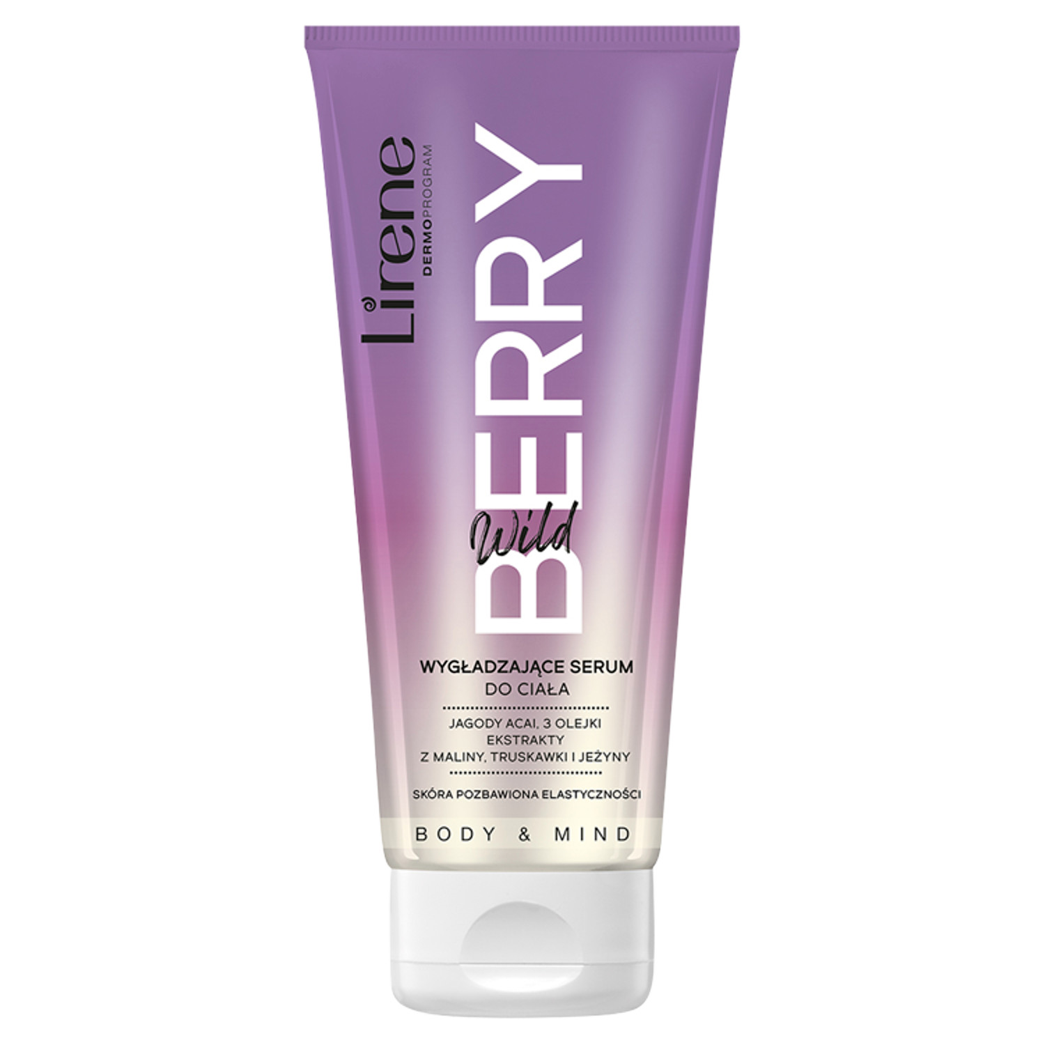 LIRENE-Serum-Wild-Berry LIRENE Serum Adoucissant Corps Wild Berry 200ml – Image 1