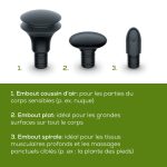 BEURER MG 79 Sensitive Pistolet de Massage Musculaire – Image 4