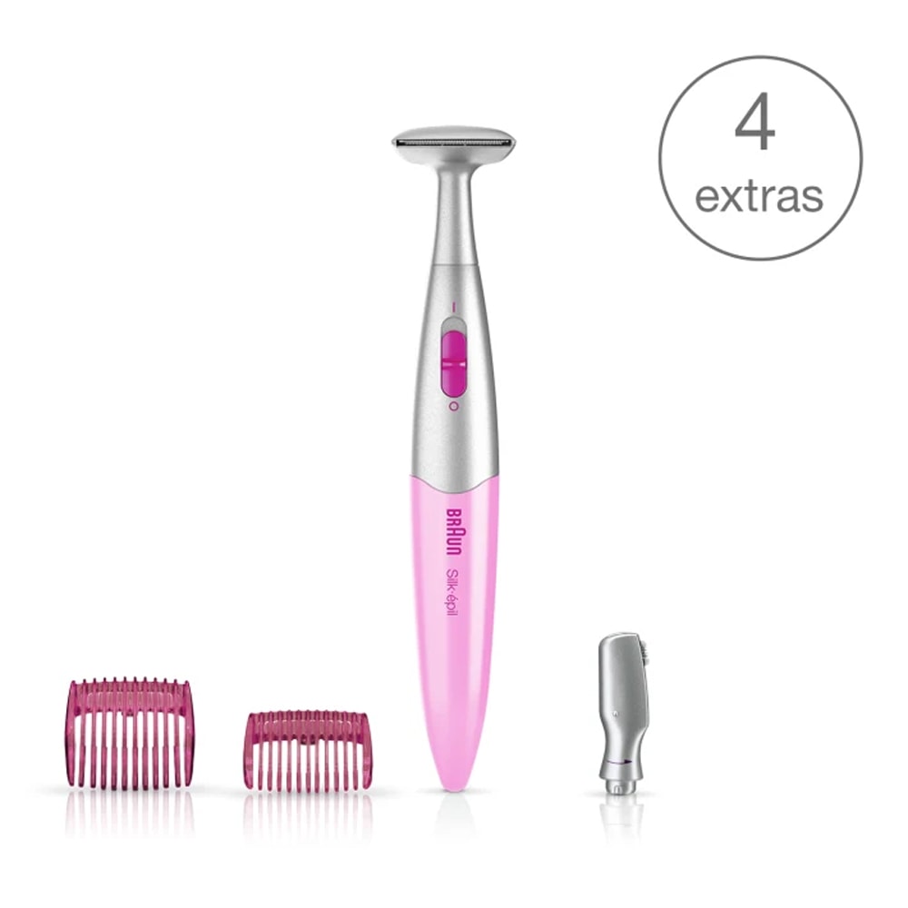 braun-tondeuse-3-en-1-silk-epil-fg1100-rose-maparatunisie Braun Tondeuse 3-en-1 Silk-épil FG1100 Rose – Image 1