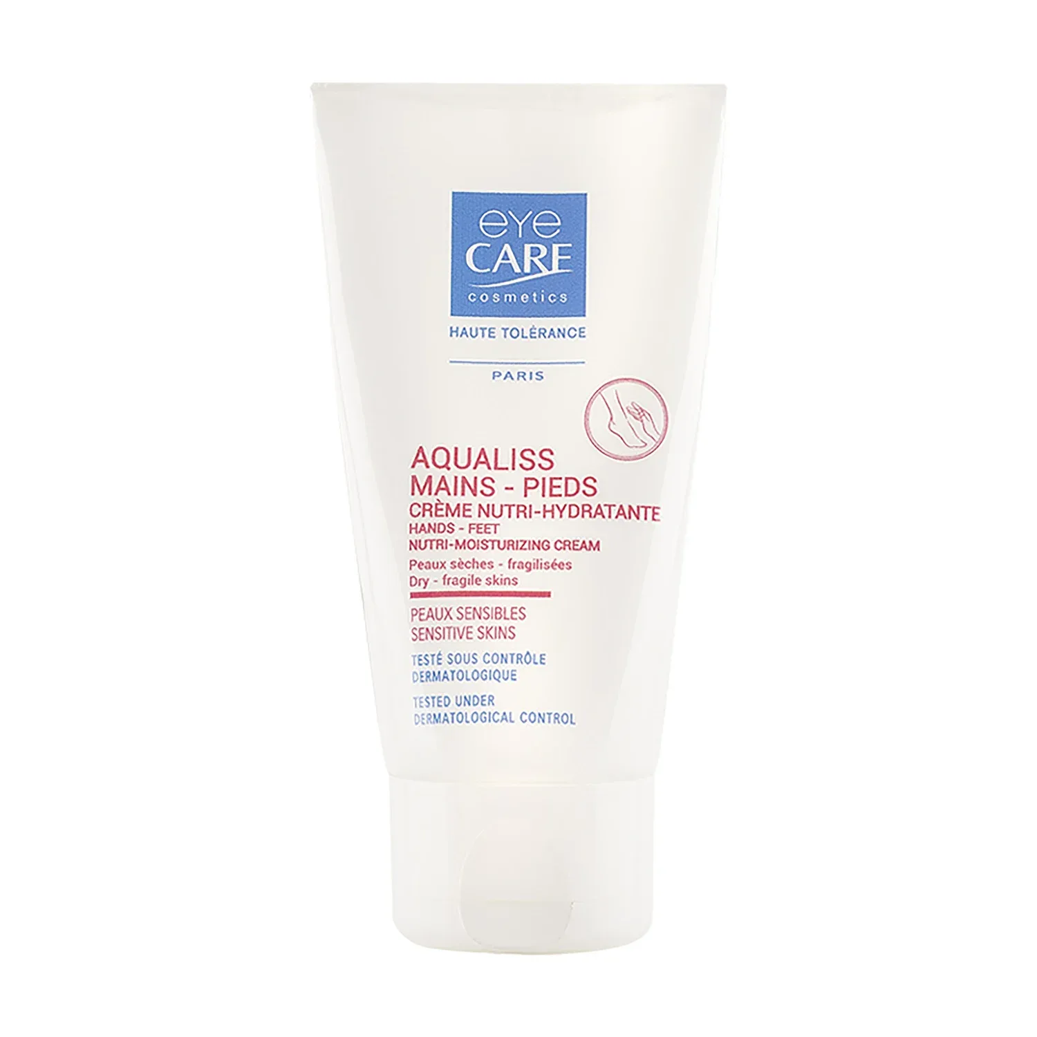 eye-care-aqualiss-creme-nutri-hydratante-mains-et-pieds-50ml Eye Care Aqualiss Crème Nutri-Hydratante Mains et Pieds 50ml – Image 1