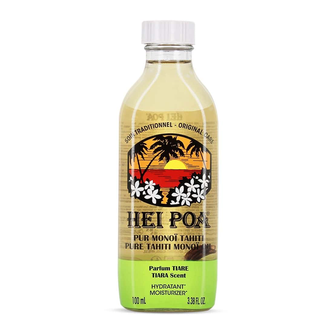 hei-poa-pur-monoi-de-tahiti-parfum-tiare-100ml Hei Poa Pur Monoï de Tahiti Tiare 100ml – Image 1