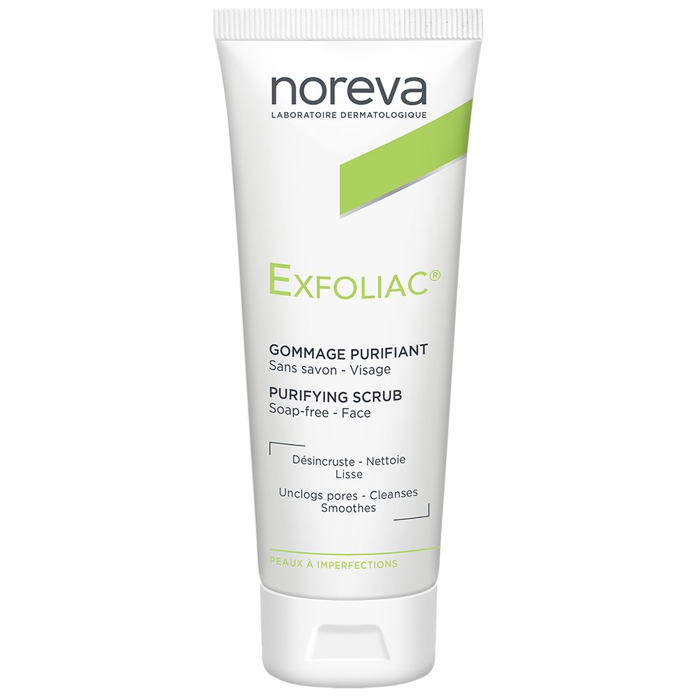 noreva-exfoliac-gommage-purifiant-peaux-a-imperfections-50ml NOREVA Exfoliac Gommage Purifiant Peaux A Imperfections 50ml – Image 1
