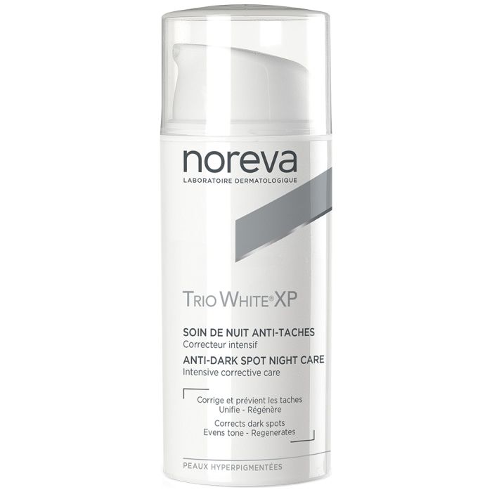 noreva-trio-white-xp-soin-de-nuit-anti-taches-30ml Noreva Trio White XP soin de nuit dépigmentant intensif 30 ml – Image 1