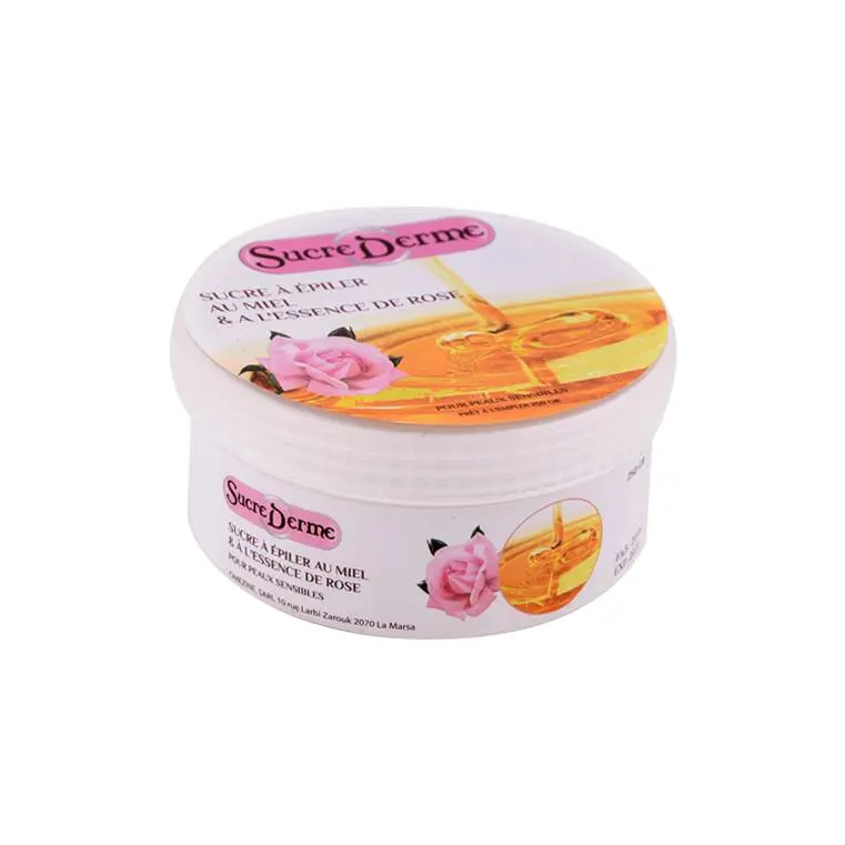 sucre-derme-sucre-a-epiler-au-miel-a-lessence-de-rose-250g SUCRE DERME Sucre à épiler au miel et à l’essence de rose 250g – Image 1