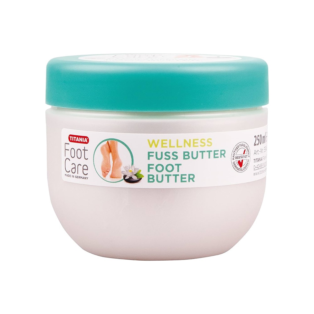 titania-foot-care-beurre-pour-pieds-250ml-5346 TITANIA Foot Care Beurre Pour Pieds 250ml – 5346 – Image 1
