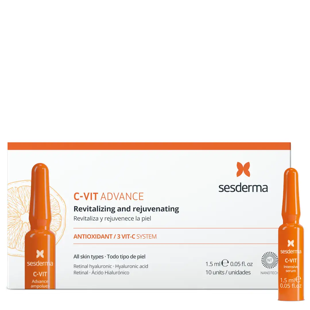 SESDERMA-C-VIT-Serum-Intensif-10-Ampoules-maparatunisie SESDERMA C-VIT Serum Intensif 10 Ampoules – Image 1