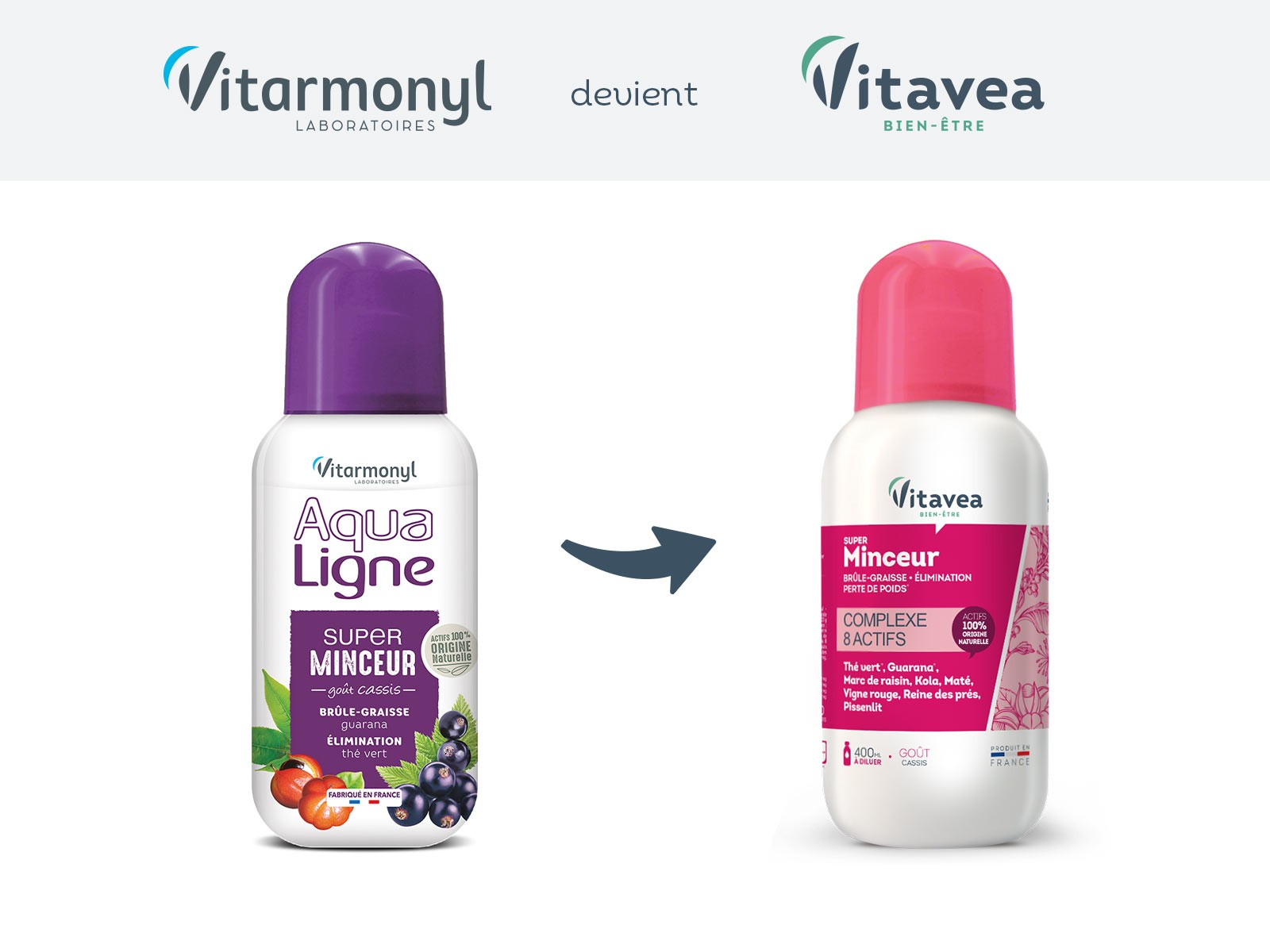 Vitavea-Turbo-Minceur-Gout-Cassis-400ml Vitavea Turbo Minceur Gout Cassis 400ml – Image 1