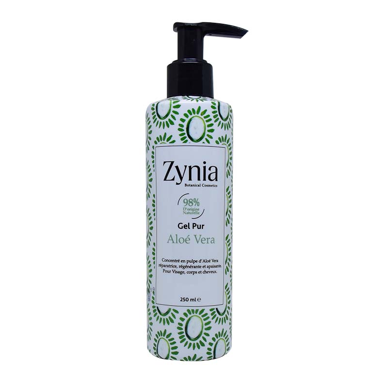 Zynia-Gel-Aloe-vera-250ml Zynia Gel Aloé vera 250ml – Image 1