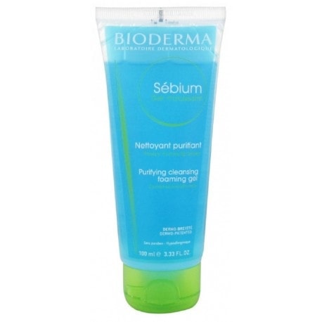 bioderma-sebium-gel-moussant-nettoyant-purifiant-100-ml BIODERMA Sebium Gel Moussant Nettoyant Purifiant 100 ml – Image 1