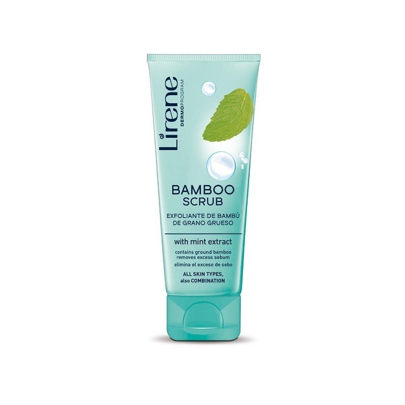 lirene-peeling-bamboo-a-l-extrait-de-menthe-75ml LIRENE Gel Peeling Menthe Au Charbon De Bambou 150ml – Image 1
