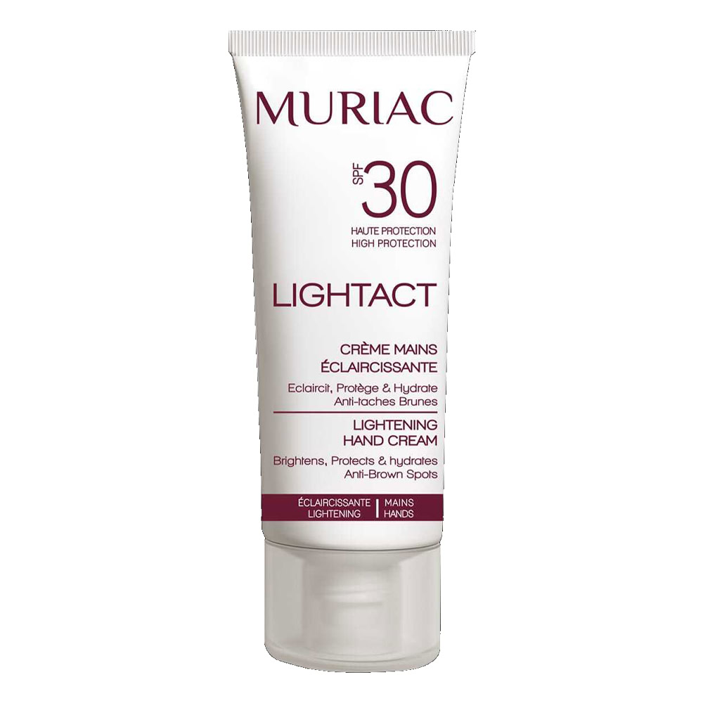 muriac-lightact-creme-mains-eclaircissante-spf30-30ml Muriac Lightact Creme Mains Eclaircissante SPF30 30ml – Image 1