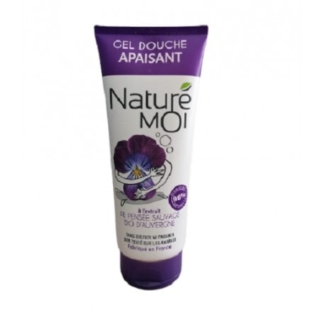 nature-moi-gel-douche-apaisant-pensee-sauvage-200ml NATURE MOI GEL DOUCHE APAISANT – PENSEE SAUVAGE 200ML – Image 1