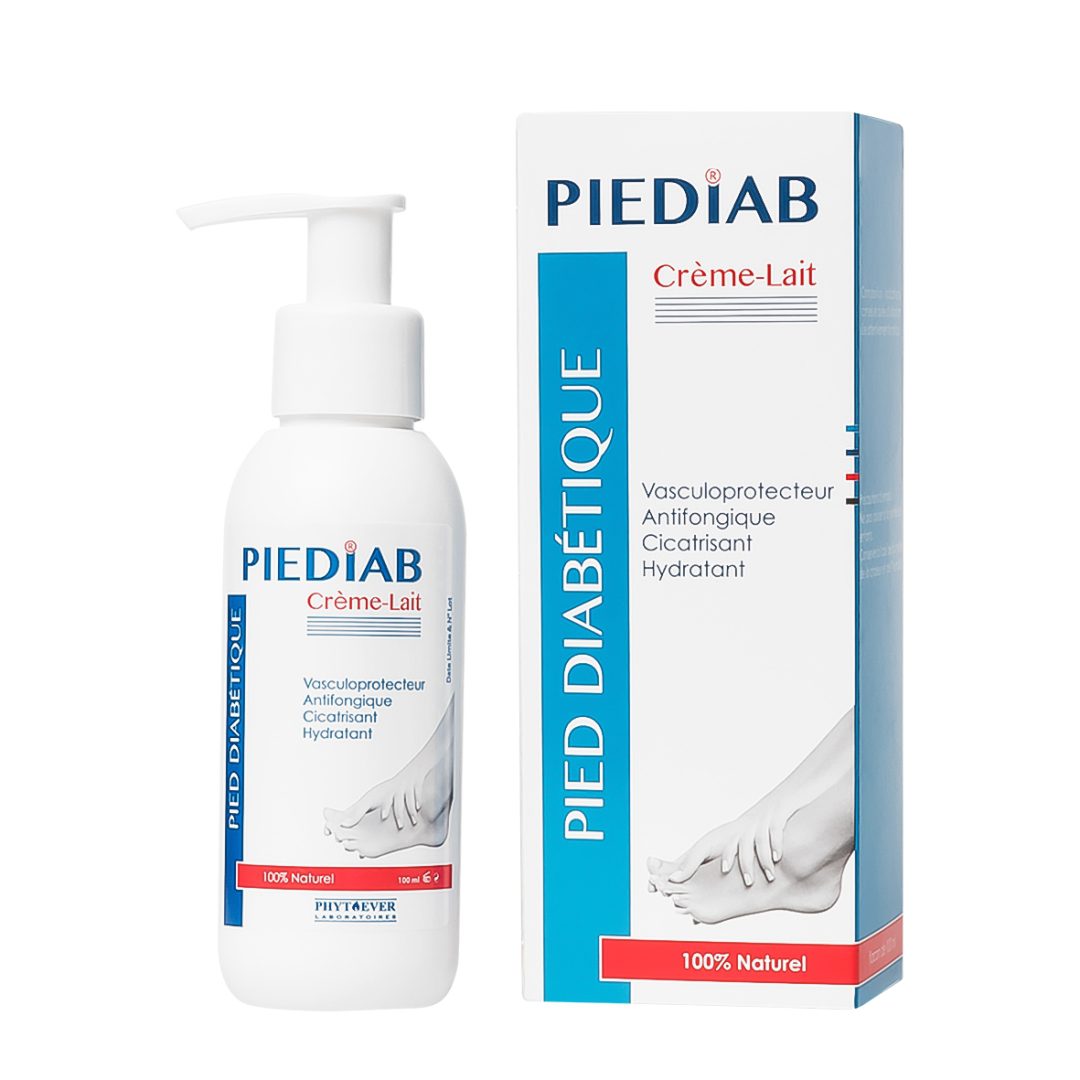 phytoever-piediab-creme-lait-pied-diabetique-100-ml PHYTOEVER Piediab Creme Lait Pied Diabetique 100 ml – Image 1