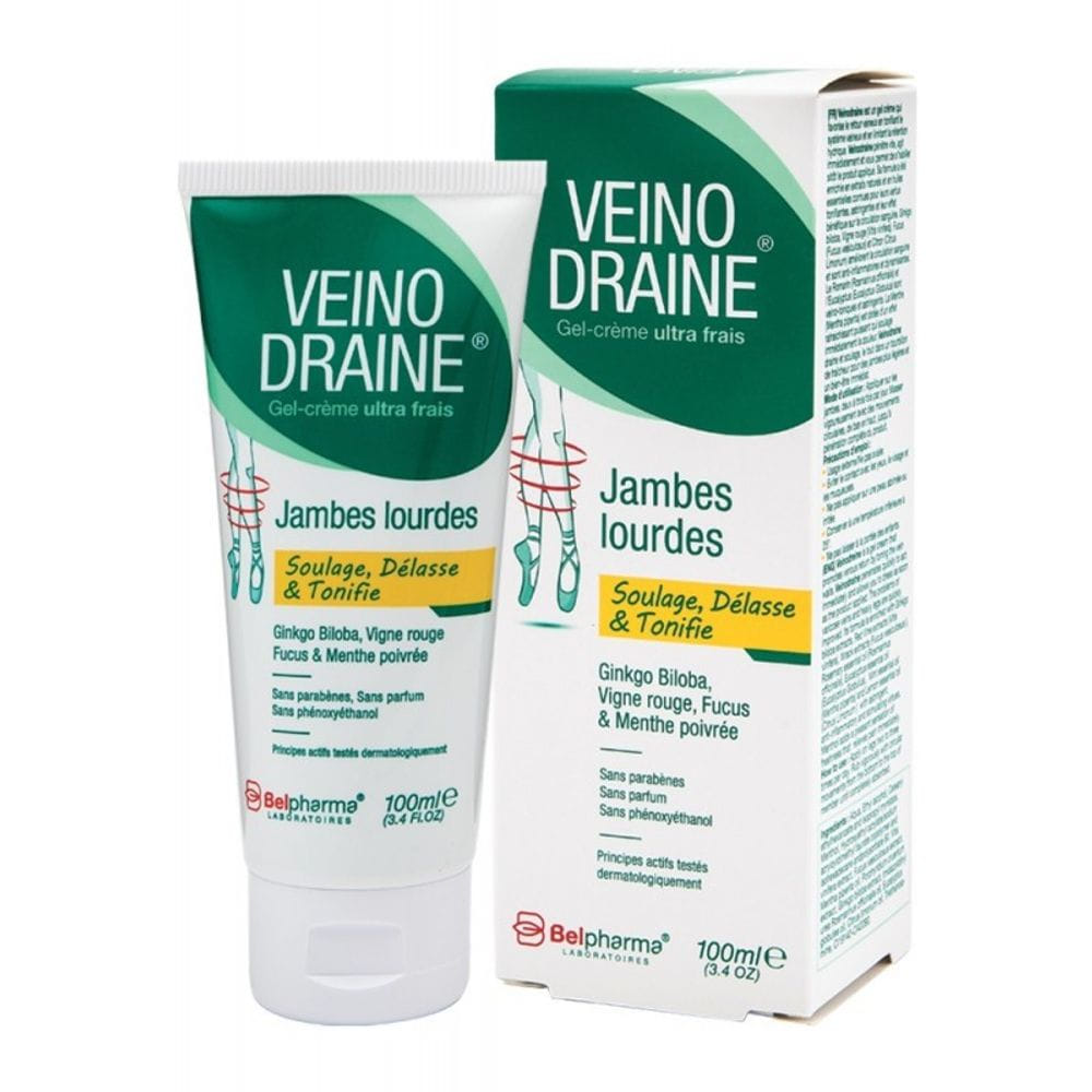 6192459900131-veinodraine-gel-creme-100ml-1 Veinodraine Gel Crème 100ml – Image 1