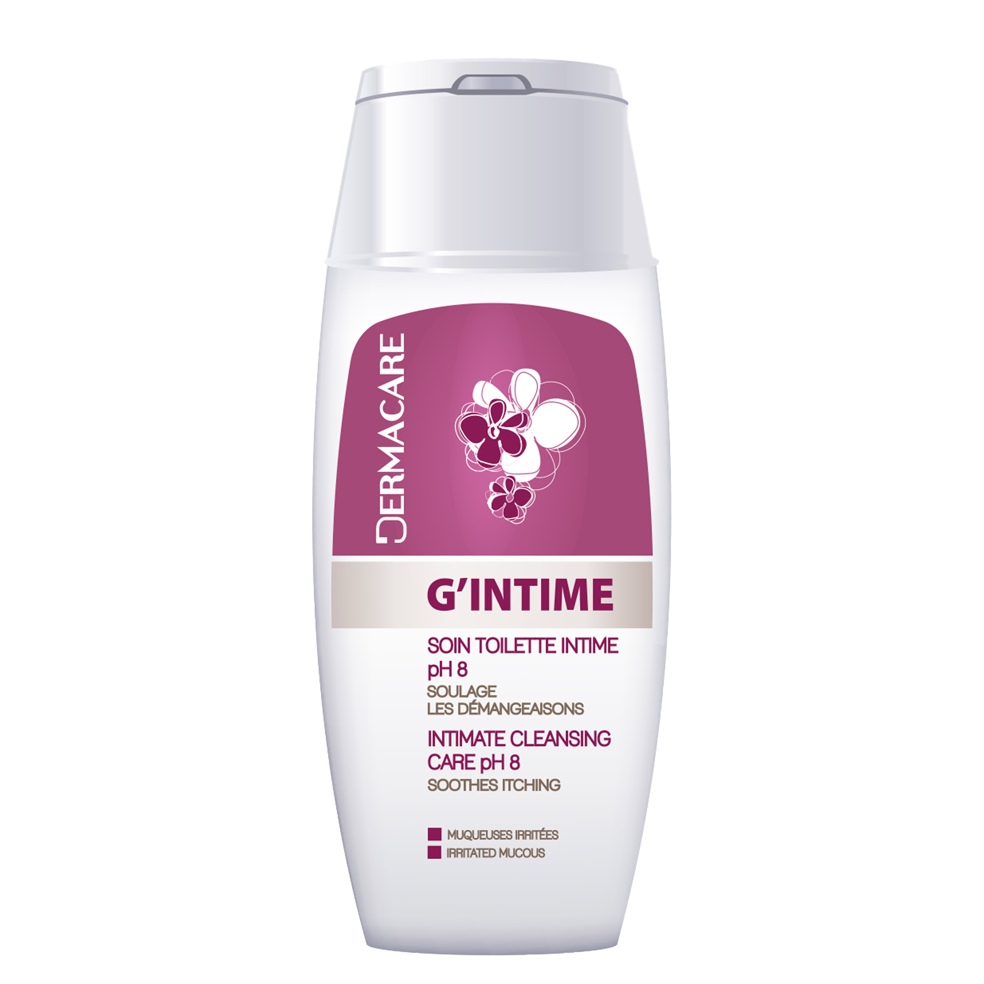 dermacare-gintime-soin-toilette-intime-ph8-100-ml-1 DERMACARE G’intime Soin Toilette Intime PH8 100ml – Image 1