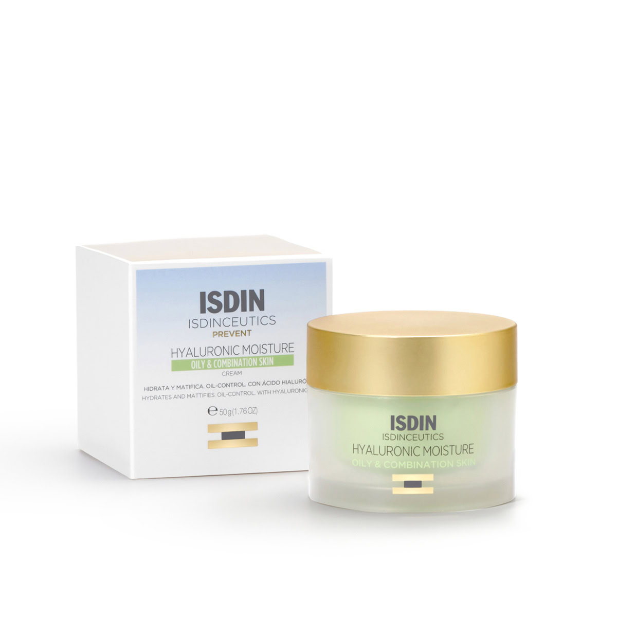 isdinceutics-hyaluronic-moisture-peau-grasse-et-mixte-50g-1 ISDIN Isdinceutics Prevent Hyaluronic Moisture Peaux Grasses et Mixtes 50g – Image 1