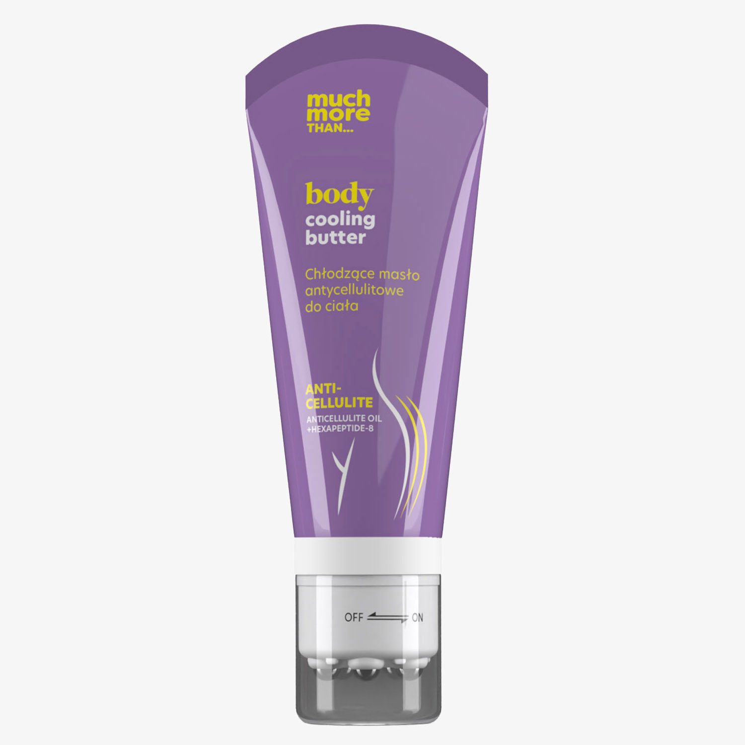 much-more-than-beurre-rafraichissant-anti-cellulite-avec-masseur-220ml Much More Than Beurre Rafraîchissant Anti-Cellulite avec Masseur 220ml – Image 1