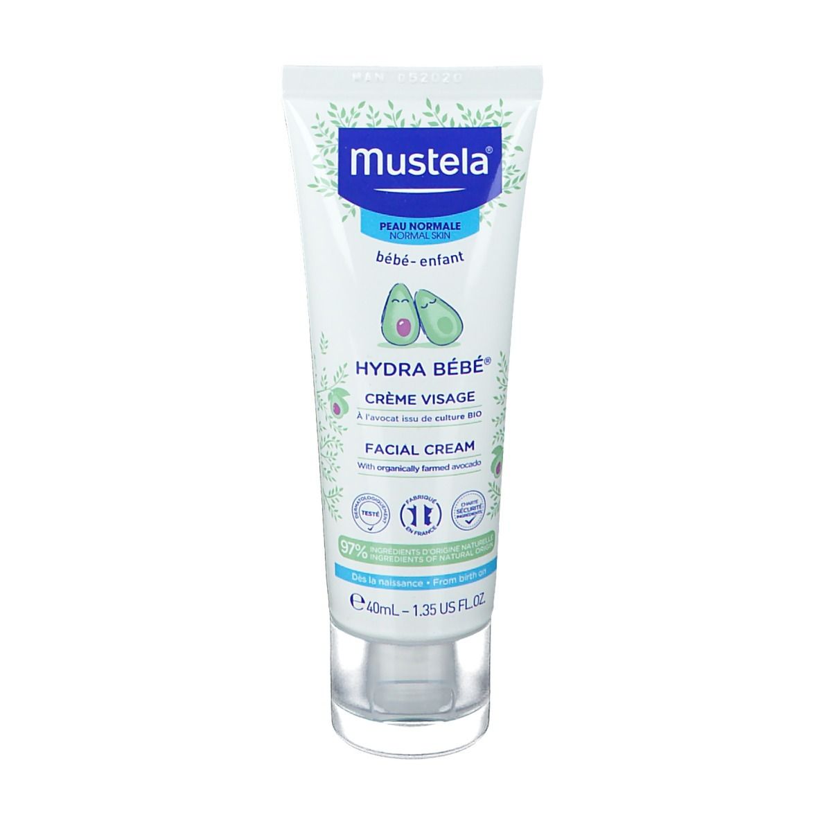 mustela-bebe-enfant-hydra-bebe-creme-visage-peau-normale-creme-F00352671-p10 MUSTELA Hydra Bebe Creme Visage 40ml – Image 1