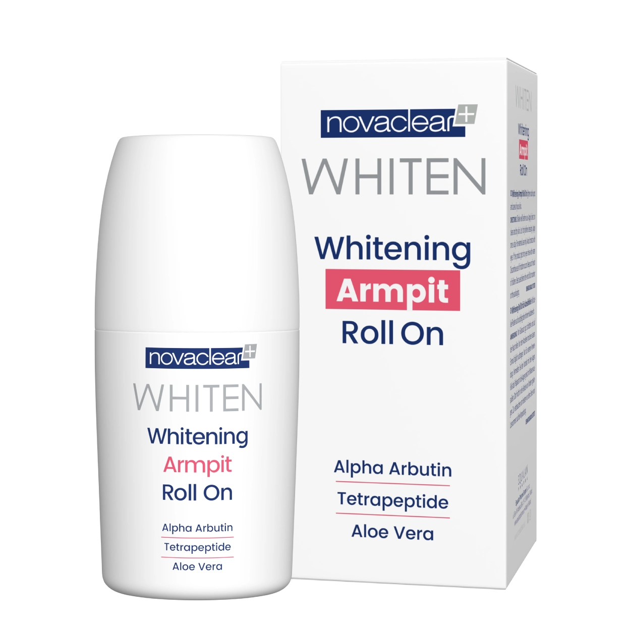 novaclear-whiten-whitening-armpit-roll-on Novaclear Roll-on Blanchissant pour Aisselles 50ml – Image 1