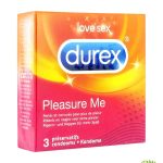 Durex preservatifs pleasure me orange