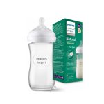 Avent bib verre natural response 1m+ 240ml