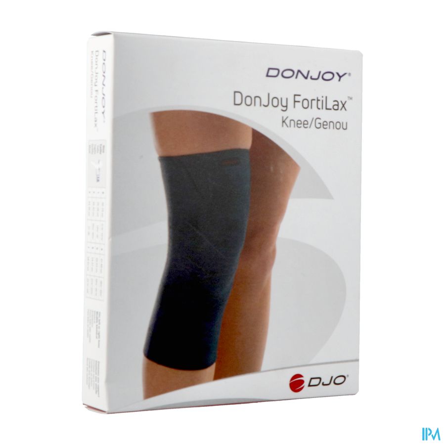 9581fe2277c46b6a139cab9526ce3948 Donjoy genouillere fortilax t/3 noir – Image 1
