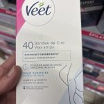 Veet bandes de cire wax strips jambe corps p sens