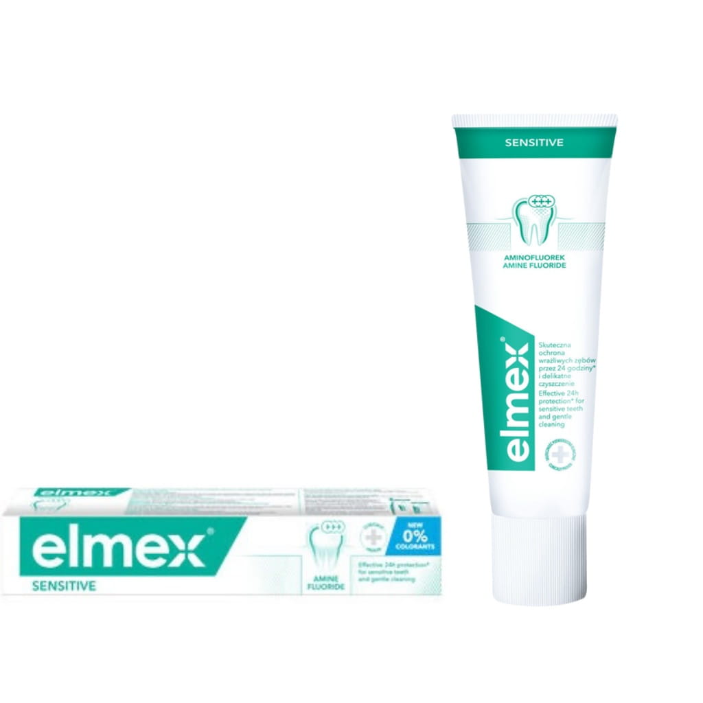 ELMEX-SENSITIVE-pasta-do-wrazliwych-zebow-75ml.jpg Elmex sensitive 0% colorant dentifrice – Image 1