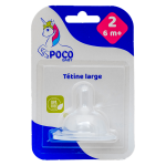 Poco tetine large 2age 6m+
