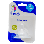 Poco tetine large 3 eme age 12m+