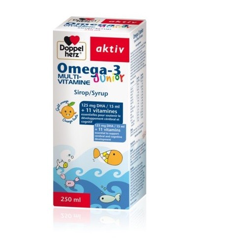 aktiv-omega-3-junior-250ml Aktiv omega3 sirop – Image 1