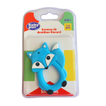 Baby pur anneau de detition renard