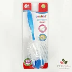 Bambini bol 2 compartiment bleu