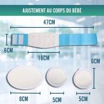 Ceinture ombilicale bebe
