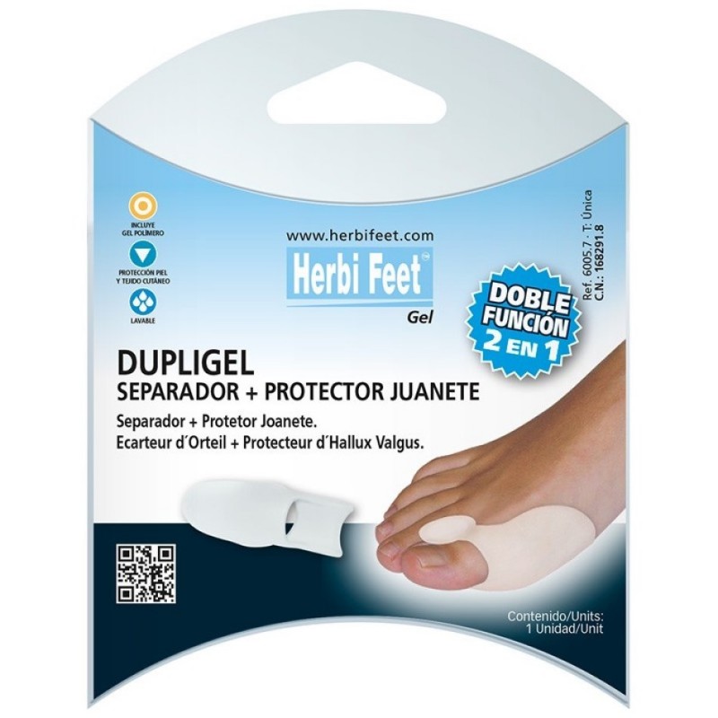 dupligel-separador-protector-juanetes-herbi-feet.jpg Herbi feel dupligel 2 en 1 – Image 1