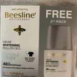 Beesline deod natural whitening invisible touch 48