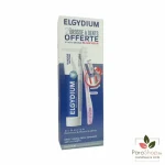Elgydium pack ( dentif+bad souple+bad gratuite)