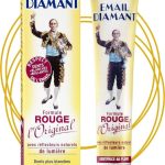 Email diamant rouge + brosse