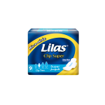 Lilas clip super 7mm b/9 bleu/jaune non parfume