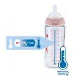 Nuk biberon temperature 300ml  plasti