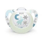 Nuk sucette star  night 0-6 mois