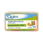 Boules qiues mousse ear plugs b/3 paires