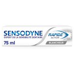 Sensodyne dentifrice rapid action blancheur