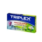 Triplex maux de gorge citron b/16