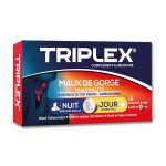 Triplex maux de gorge pharyngite jour/nuit