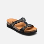 Scholl new bogota wedge noir multi p/38