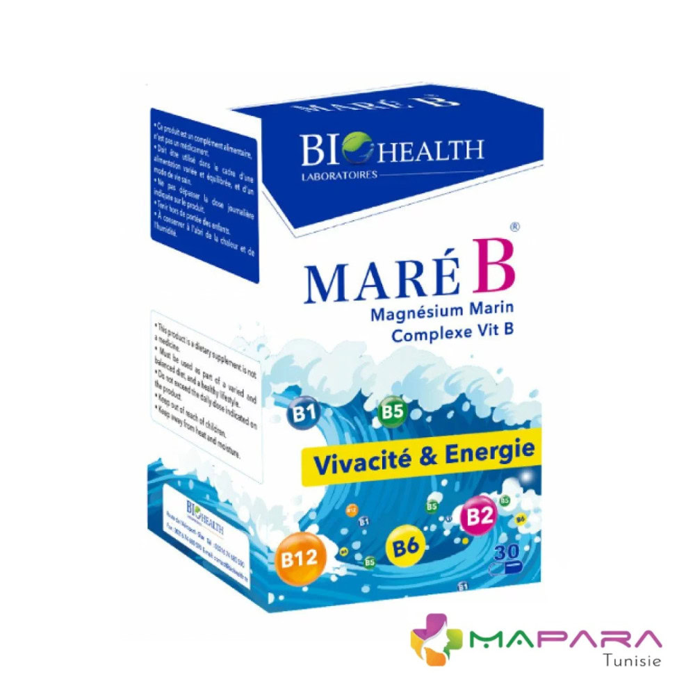 BIOHEALTH-Mare-B-30-Gelules-1.jpg Mare-gal b/30 geluiles – Image 1