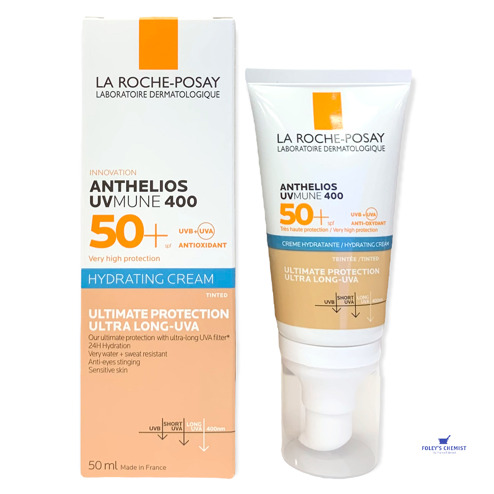 LRP-Anthelios-UVmune-50-Hydrating-Tinted-50ml.png La roche posay anthe uvmune creme hydr 50+ teint – Image 1